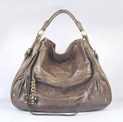 미우미우 칼프스킨 숄더백 0018 그레이