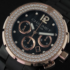 쇼메 CLASS-ONE Chronograph XXL Size BLACK TIE Perfect Version