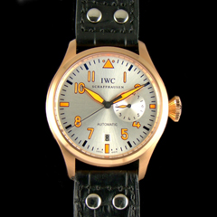 아이더블유씨 Big Pilot`s Watch 7Days Rosegold-1