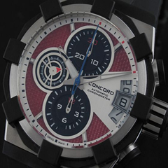 콩코드 C1 Stainless Steel Chronograph (0320005 0320007)