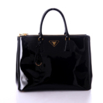 프라다 BN1786 블랙 페이던트