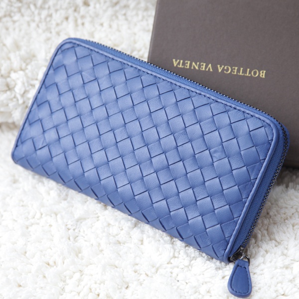 보테가 장지갑 블루 -01