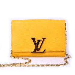 루이비통 에삐레더 체인 루이즈백 옐로우