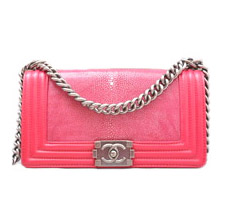 샤넬 보이백 갈루샤 미듐 CL-0786 핑크