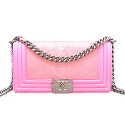 샤넬 보이백 갈루샤 미듐 CL-0786 베이비핑크