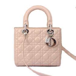 크리스찬디올 레이디디올백 스몰 페이던트 베이지