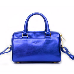 생로랑 클래식 더플 미니백 블루