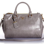 프라다 칼프스킨 토트 BN2324 그레이