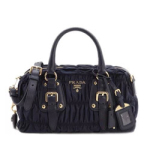 프라다 숄더백 deep blue BL0800