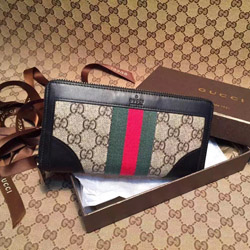 구찌 장지갑 PVC G388368