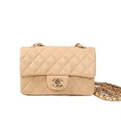 샤넬 캐비어 클래식백 라잇베이지 20cm 금장