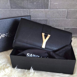 입생로랑 클러치 블랙