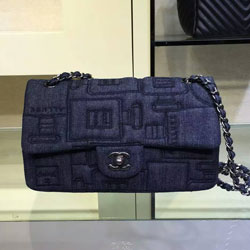 샤넬 데님 플랩백