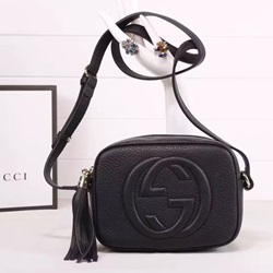 구찌 가죽 소호 디스코백  308364