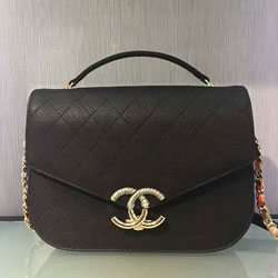 샤넬 케비어 호보숄더백