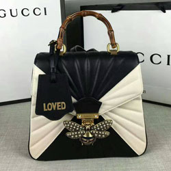 구찌  가죽탑 핸들백 476664