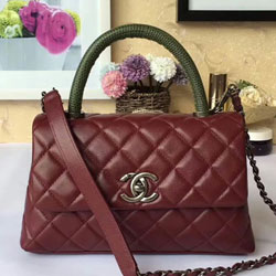 샤넬 17ss 클래식 코코핸들 23cm