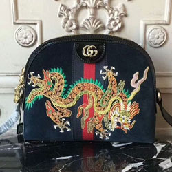 구찌 GG 스웨이드 숄더백 499621