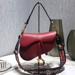 크리스찬디올 송아지 가죽 SADDLE 백 DR-190318