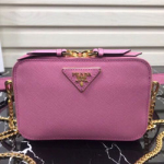 프라다 가죽백  1BL019