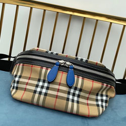 버버리 미디엄 빈티지 체크 범 백  307139-3