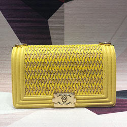  샤넬  플랩 보이백 A67085