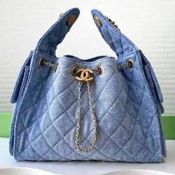 샤넬 25백 데님 스몰/미디움 [2가지색상] AS5293